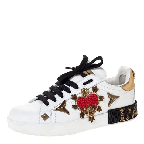 dolce gabbana sneakers heart|dolce gabbana sneakers online shop.